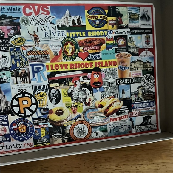 White Mountain Rhode Island Collage Puzzle 1000 pieces Providence - Picture 12 of 12